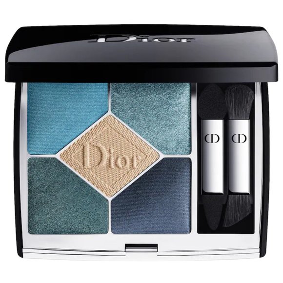 SALE!  💚 DIOR #279 DENIM Eyeshadow Palette ✔️ NEW IN BOX - Picture 1 of 15